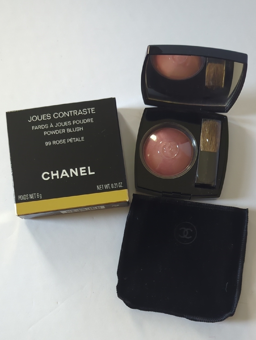CHANEL Powder Blush Joues Contraste - 99 Rose Petale